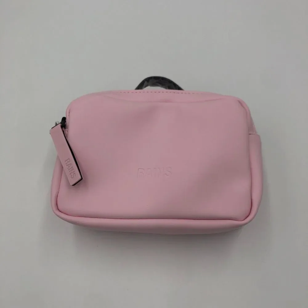 Rains Box Bag‎ Micro W3 Candy Pink Waterproof Crossbody Handbag 14120 NEW